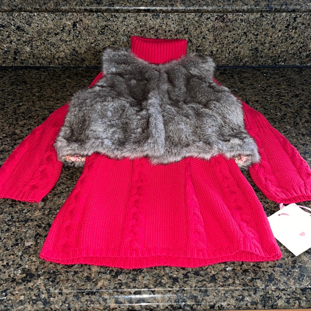 Toddler Girl Sweater Dress